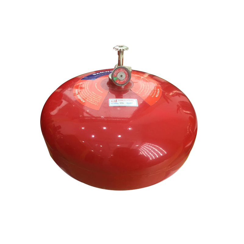 6KG স্বয়ংক্রিয় ঝুলন্ত ABC শুকনো পাউডার অগ্নি নির্বাপক